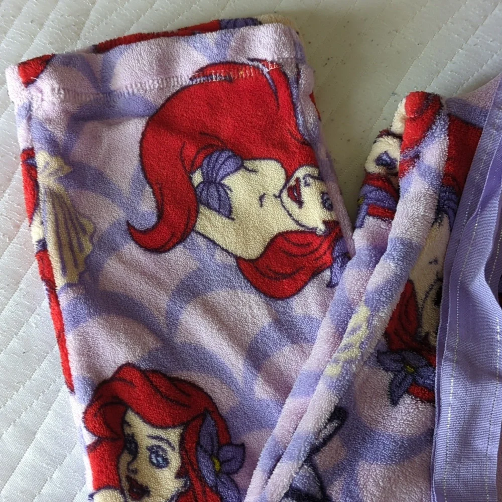 Disney Ariel Fleece pajama pants. - Picture 2 of 4